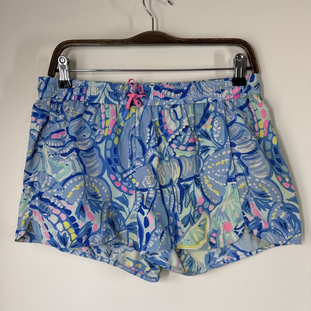 Lilly Pulitzer Shorts Bright Multicolor‎ Womens Size M Summer Preppy Casual